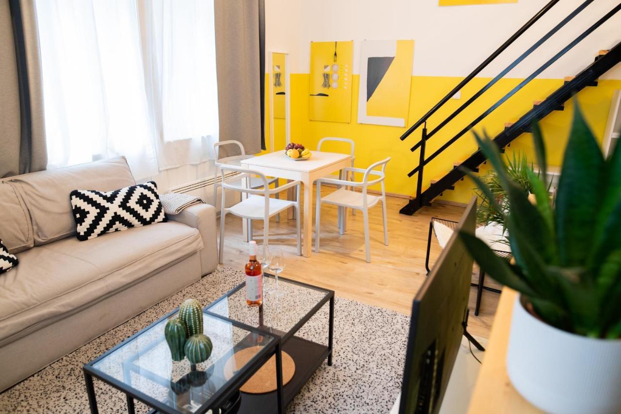 Charming Studio In The Heart Of The Jewish Quarter W41 Yellow Leilighet Budapest Eksteriør bilde