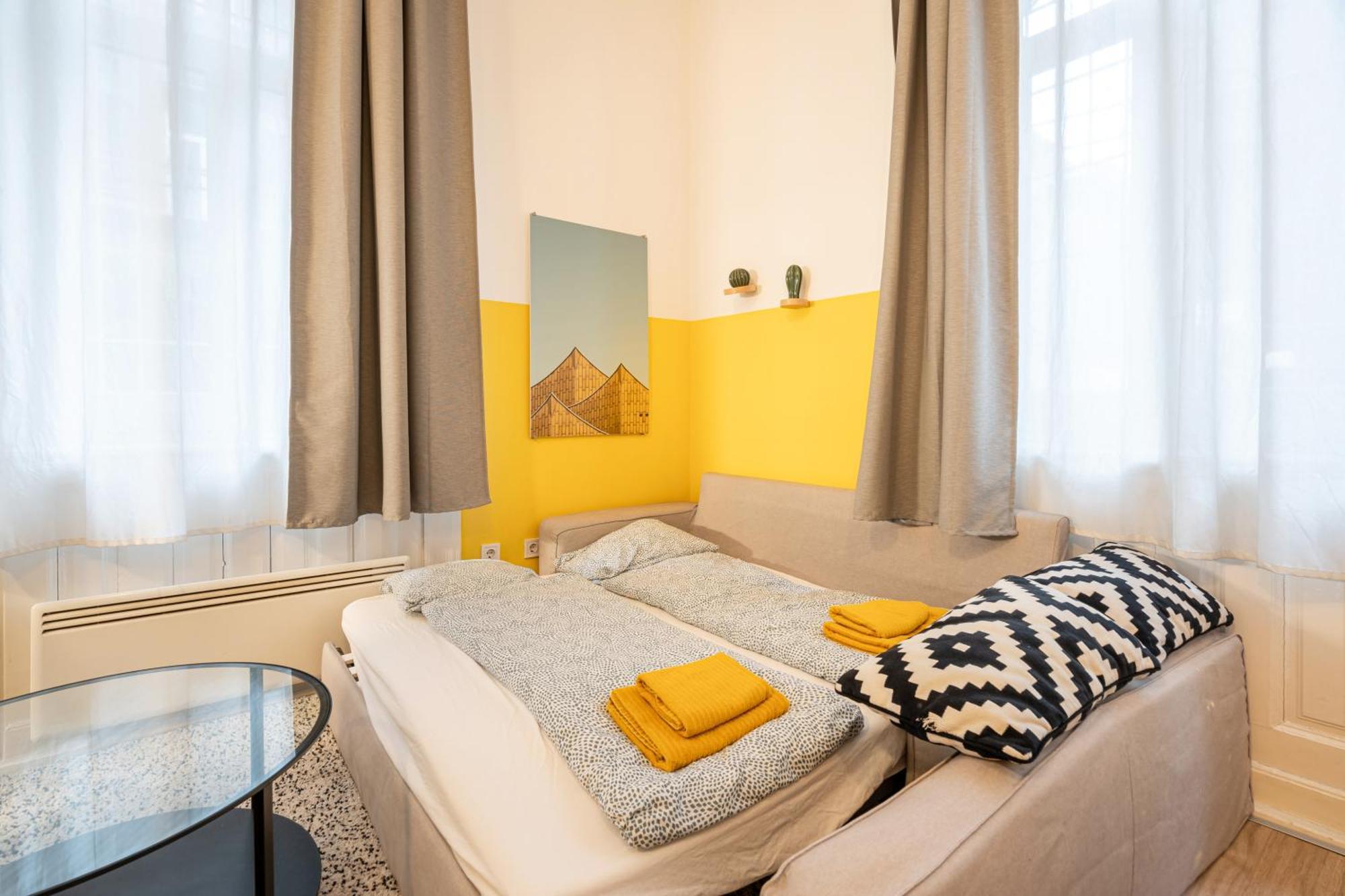 Charming Studio In The Heart Of The Jewish Quarter W41 Yellow Budapest Eksteriør bilde